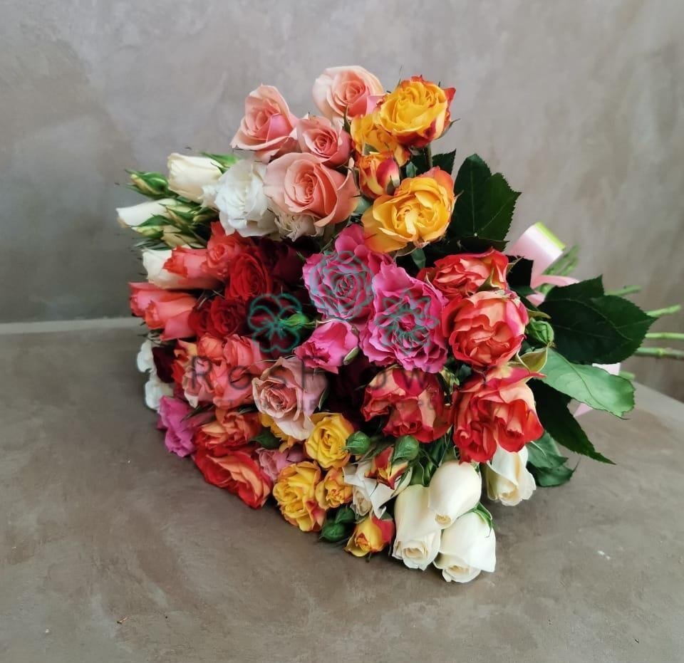 Букет цветов из: Розы в Курсаково