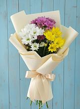 Букет цветов из:  Хризантемы в Курсаково