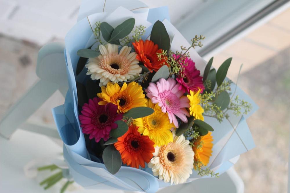 Букет цветов из: Герберы в Курсаково