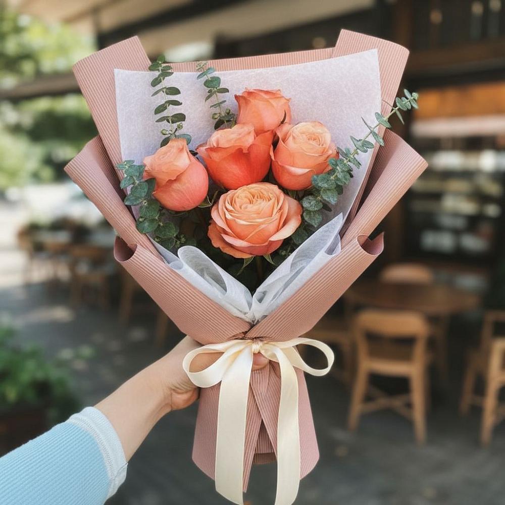 Букет цветов из: Розы в Курсаково