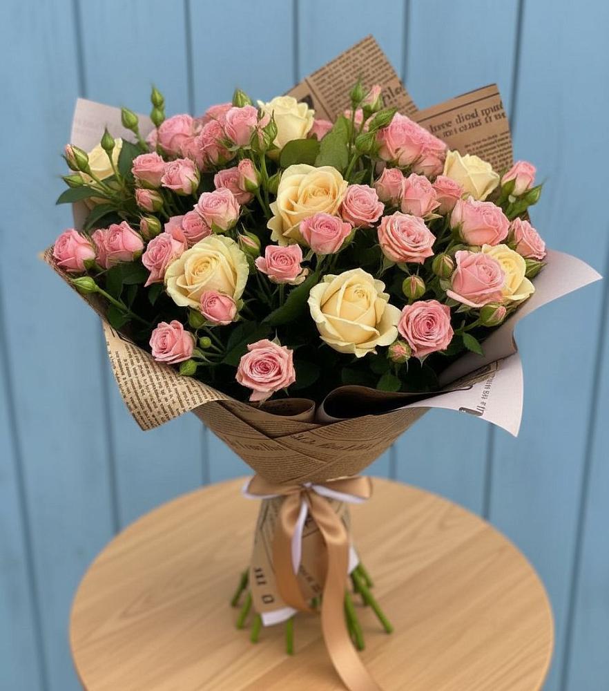 Букет цветов из: Розы в Курсаково