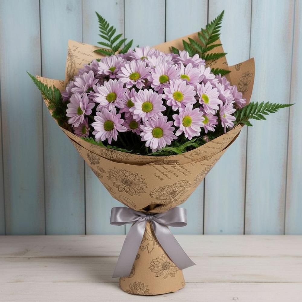 Букет цветов из: Хризантемы в Курсаково
