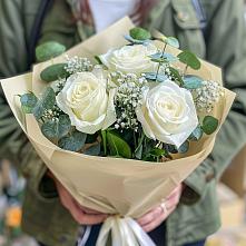 Букет цветов из:  Розы в Курсаково