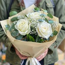 Букет Нежные грёзы в Курсаково Букет цветов из: Розы в Курсаково
