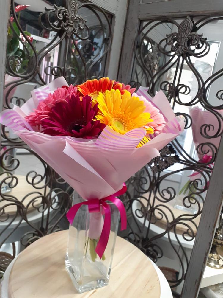 Букет цветов из: Герберы в Курсаково