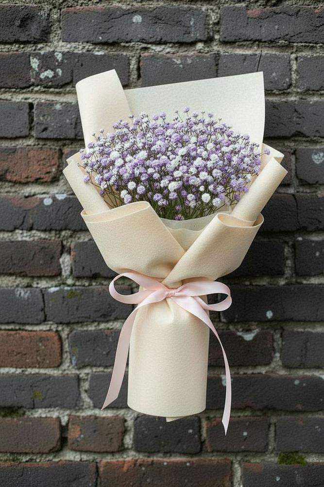 Букет цветов из: Гипсофила в Курсаково