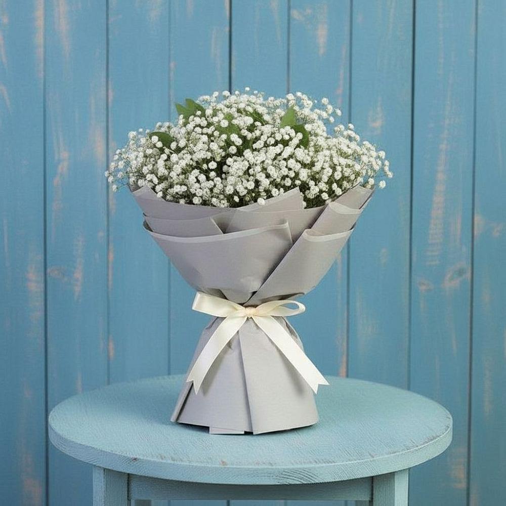 Букет цветов из: Гипсофила в Курсаково