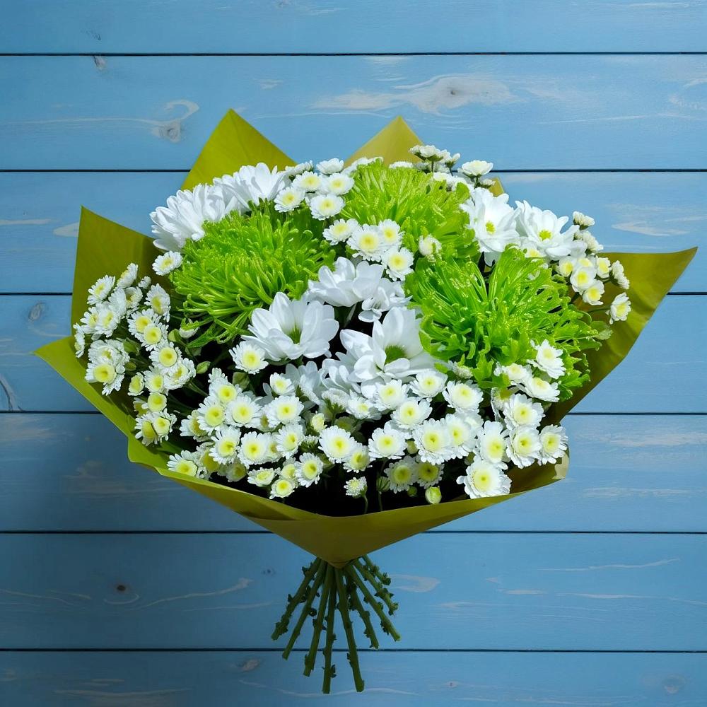 Букет цветов из: Хризантемы в Курсаково
