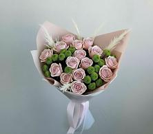 Букет цветов из:  Розы и Хризантемы #REPLACE_PRED# Курсаково