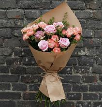 Букет цветов из:  Розы в Курсаково