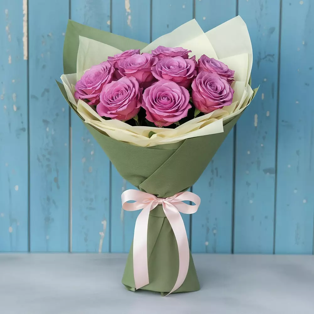 Букет Розы Фёрст Леди в Курсаково