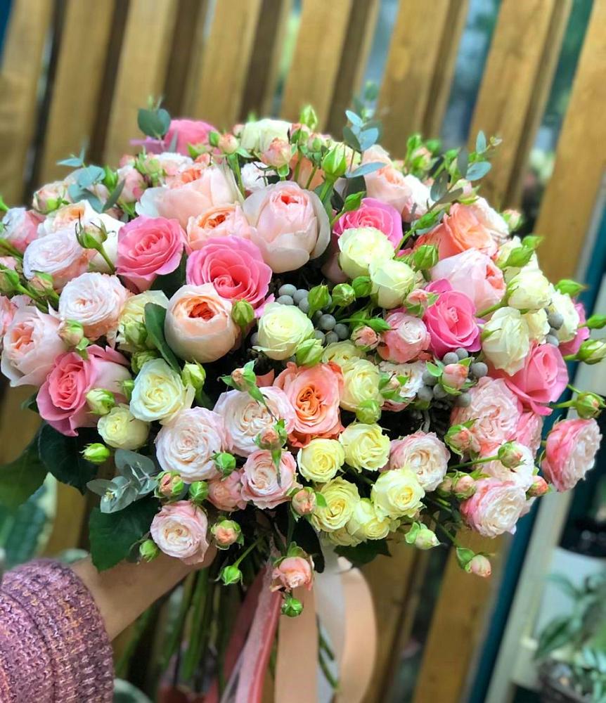 Букет цветов из: Розы в Курсаково