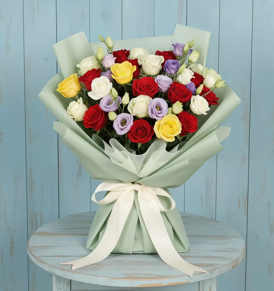 Букет цветов из: Розы в Курсаково