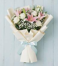 Букет цветов из:  Лилии в Курсаково