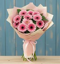 Букет цветов из:  Герберы #REPLACE_PRED# Курсаково